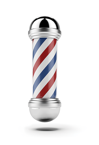 "a picture of a barbershop pole"